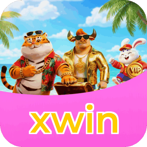 Interface do aplicativo xwin mostrando jogos disponíveis no iOS e Android